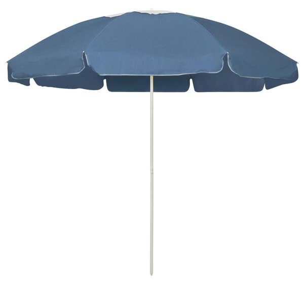 Kék strandnapernyő 240 cm