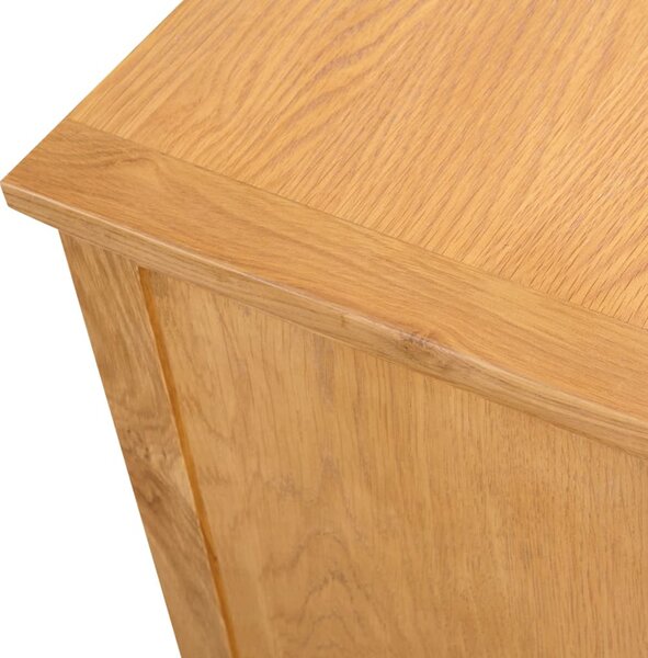 Tömör tölgyfa TV szekrény 110x35x44 cm