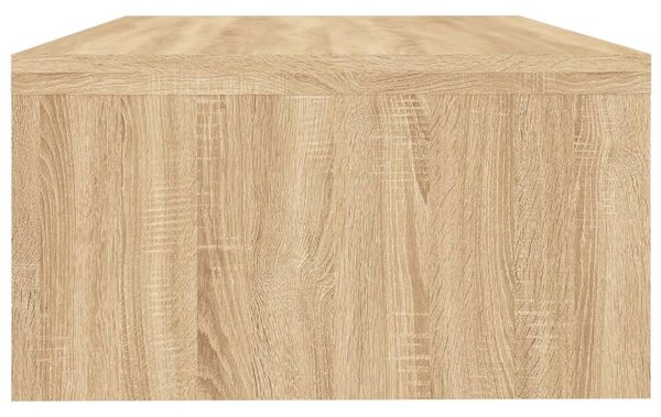 Sonoma tölgy színű szerelt fa monitorállvány 42 x 24 x 13 cm