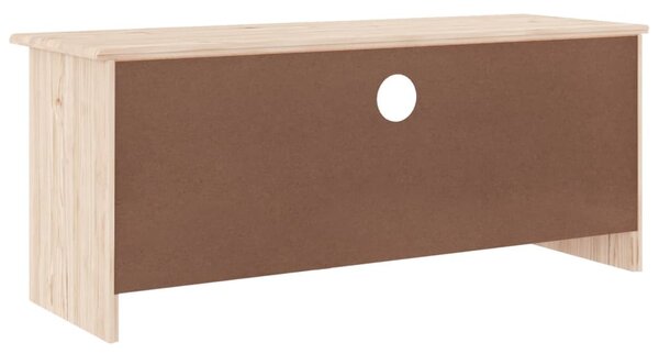 ALTA tömör fenyőfa TV-szekrény 100x35x41 cm