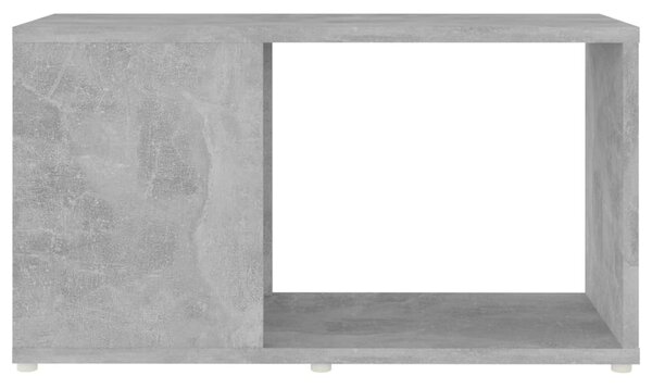 Betonszürke szerelt fa TV-szekrény 60 x 24 x 32 cm
