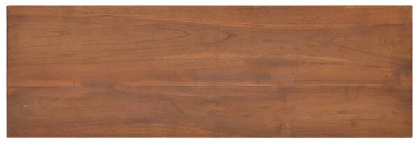 Tömör tíkfa TV-szekrény 90 x 30 x 40 cm