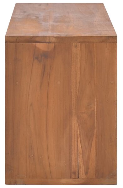 Tömör tíkfa TV-szekrény 90 x 30 x 40 cm
