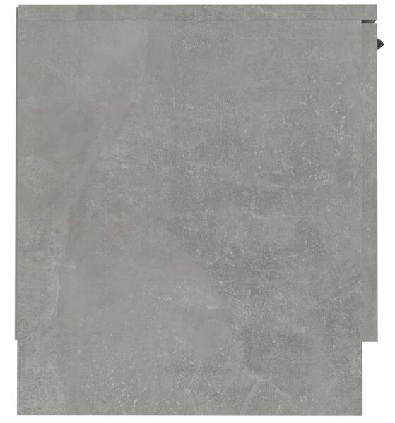 Betonszürke szerelt fa TV-szekrény 140x35x40 cm