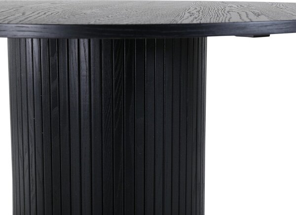 Asztal Dallas 1715, 75cm, Fekete
