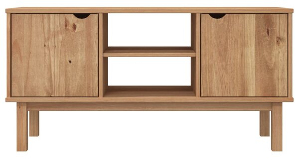 OTTA tömör fenyőfa TV-szekrény 113,5 x 43 x 57 cm