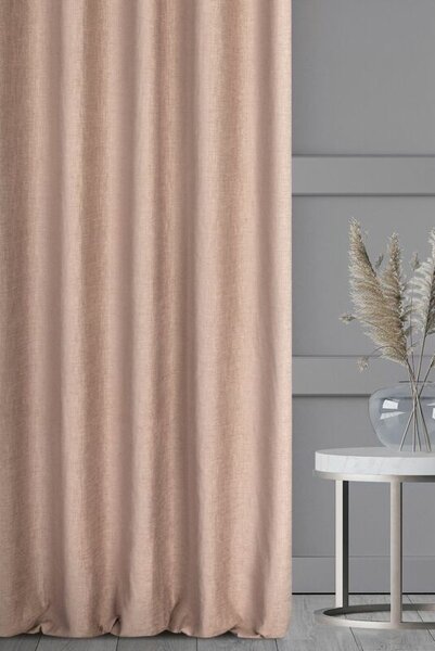 Avinion öko stílusú sötétítő függöny Pasztell rózsaszín 140x270 cm