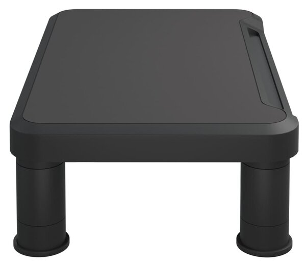 Fekete monitorállvány 38 x 24 x 10,5 cm