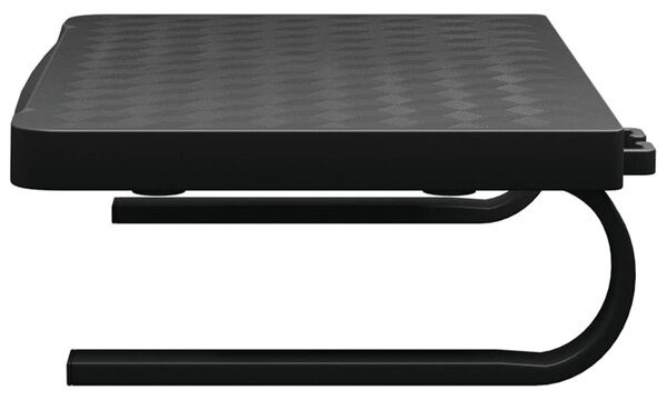Fekete monitorállvány 37 x 28 x 11,5 cm