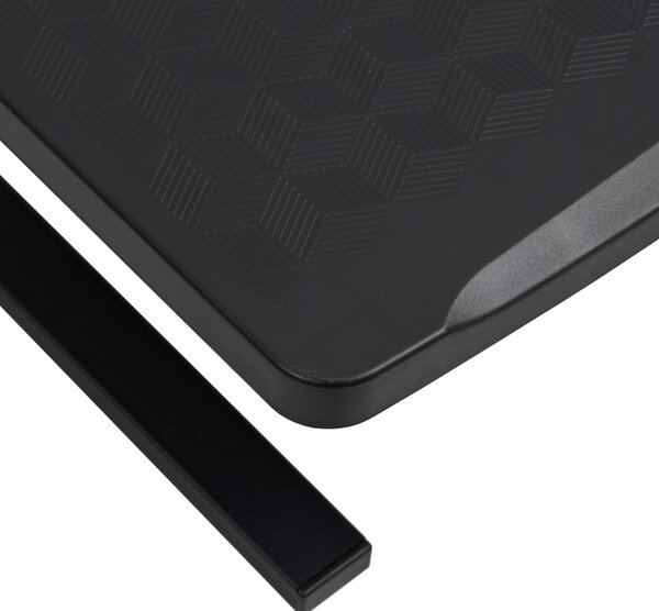 Fekete monitorállvány 37 x 28 x 11,5 cm