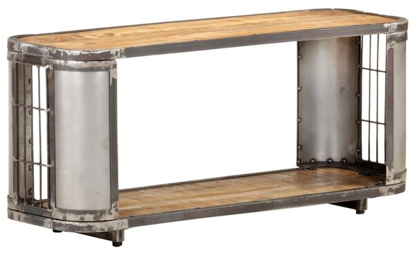 Tömör mangófa TV-szekrény 90 x 30 x 40 cm