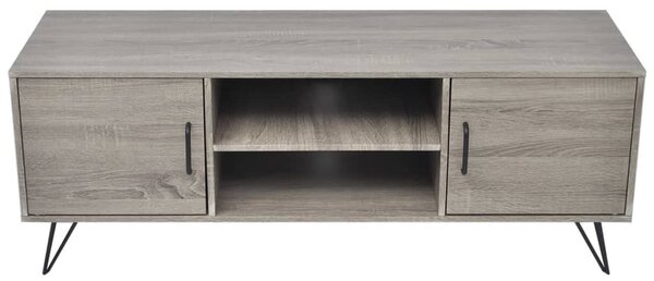 Szürke TV-szekrény 120 x 40 x 45 cm