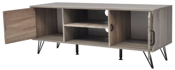 Szürke TV-szekrény 120 x 40 x 45 cm