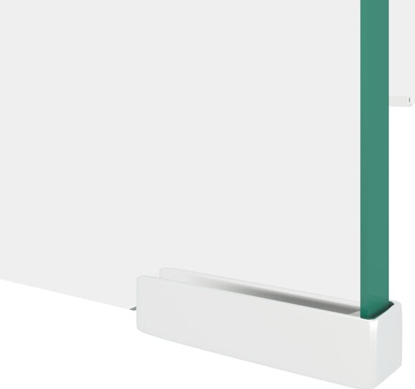Átlátszó üveg TV/monitor állvány 70x30x13 cm