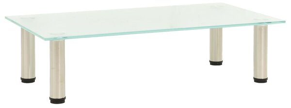 Edzett tejüveg TV-állvány 60 x 35 x 17 cm