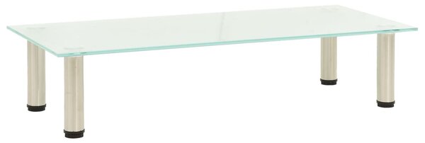 Edzett tejüveg TV-állvány 80 x 35 x 17 cm
