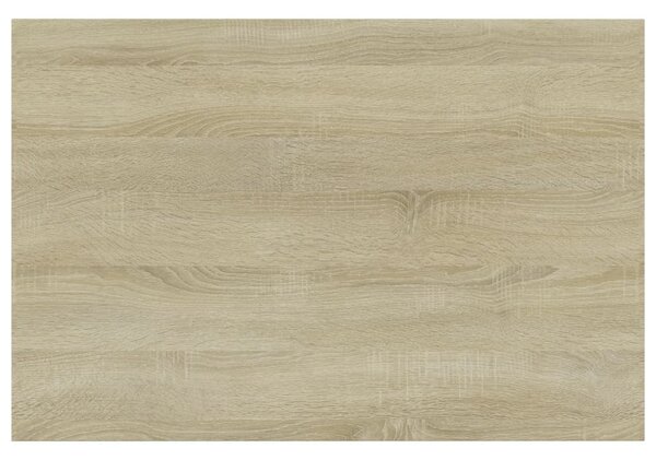 4 db sonoma tölgy színű szerelt fa könyvespolc 60 x 40 x 1,5 cm