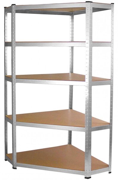 Aldabra GC9030 sarok álló polc, 90x180x30 cm