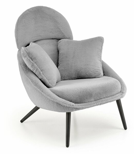 Fotel Houston 1526, Kárpit, 95x80x90cm, Szürke