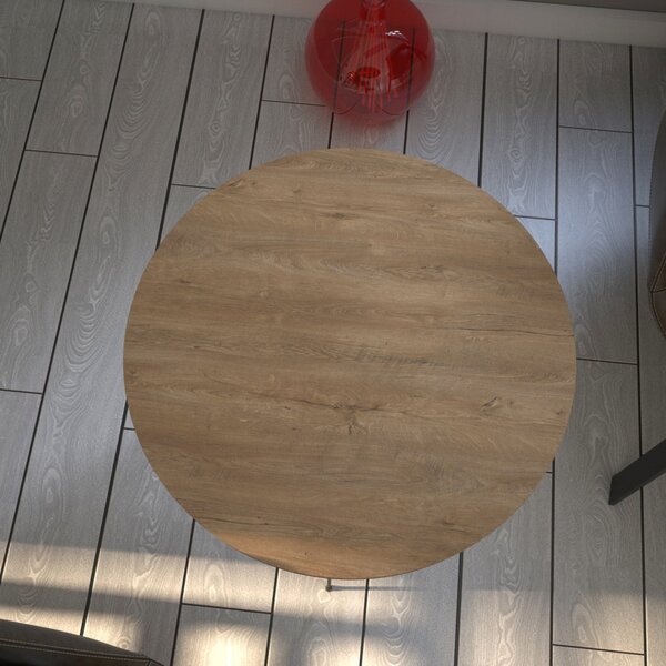 Sandalf dohányzóasztal, kaukázusi tölgy, 40 cm