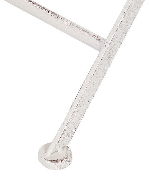 Bisztró asztal SCAFA 70 cm 70 cm Fém Fehér