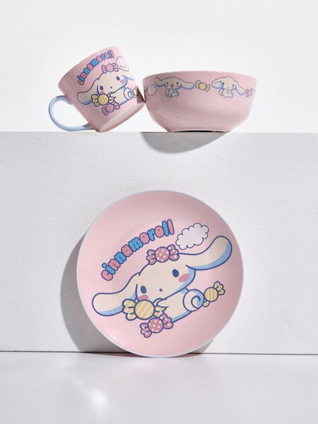 Sinsay - Kerámia tányér Cinnamoroll - többszínű