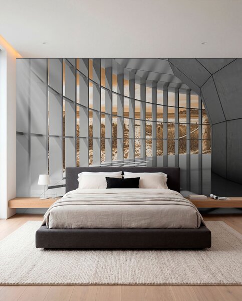 Fotótapéta Padló, padló és szerelvény, 3d fotótapéta, 3d fotótapéta alagút, u70513v3 : Uwalls.hu