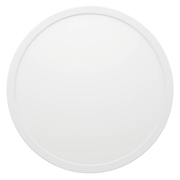 EGLO connect LED-es mennyezeti lámpa Rovito-Z, fehér, Ø 39 cm, dimmelhető, Fehér / opál, Nappali / Étkező, Műanyag