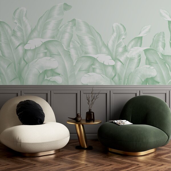 Fotótapéta Elegáns zöld levelek mintás design, Modern fotótapéta, Modern fotótapéta, w00019v3 - Muralas.hu