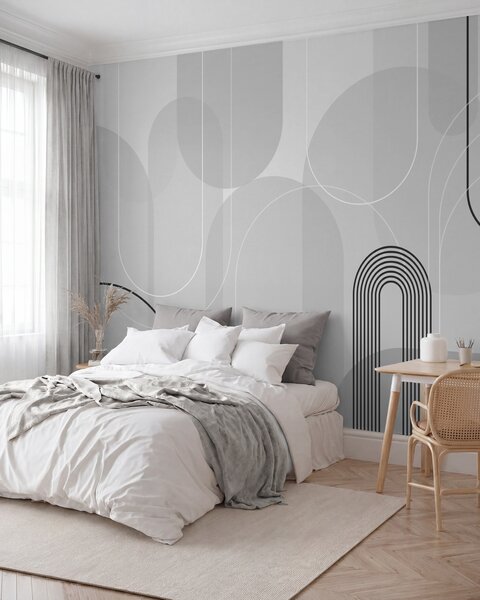 Fotótapéta Stílusos minimalista ívek, Fotótapéta absztrakt, w02826v1 : Uwalls.hu