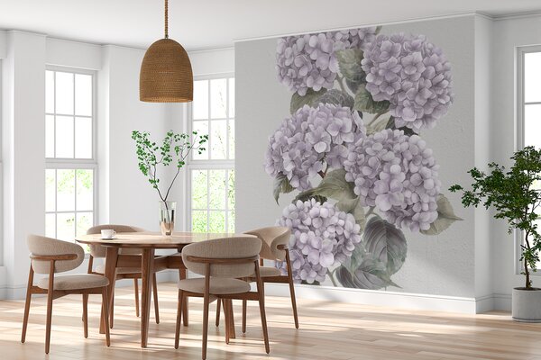 Fotótapéta Levendula hortenzia elegáns virágzás, Modern fotótapéta, Modern fotótapéta, w08176v1 - Muralas.hu