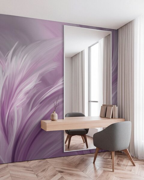 Fotótapéta Elegáns tollak lila árnyalatokban, Fotótapéta absztrakt, w05658v2 : Uwalls.hu