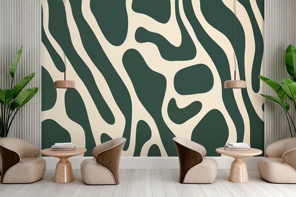 Fotótapéta Szerves formák tompa tónusokban, Modern fotótapéta, Modern fotótapéta, w01972 - Muralas.hu