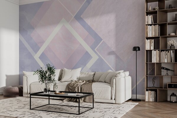 Fotótapéta Lágy pasztell geometriai minták harmóniában, Modern fotótapéta, Modern fotótapéta, w02062 - Muralas.hu