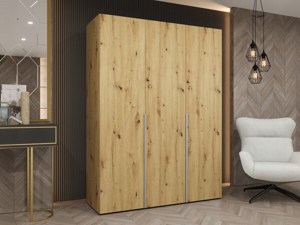 ALICANTE 1 szekrény 150x202x52 - artisan tölgy
