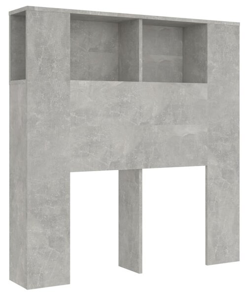 Betonszürke áthidaló szekrény 100 x 18,5 x 102,5 cm