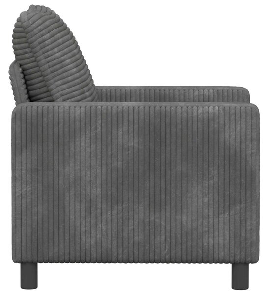 Kanapé Világosszürke 76 x 81 x 87,5 cm Poliészter
