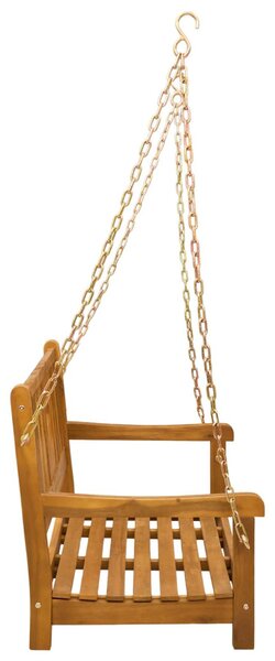 Kerti hinta pad Természetes 110 x 56 x 58 cm Tömör Akácfa