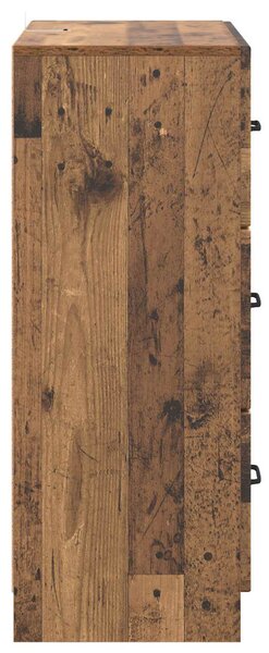 Fiókos szekrény Antik Fa 66 x 34,5 x 87 cm Szerelt Fa