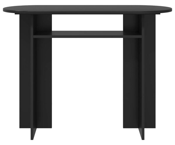 Konzolasztal Fekete Tölgy 100 x 39,5 x 75 cm Szerelt Fa