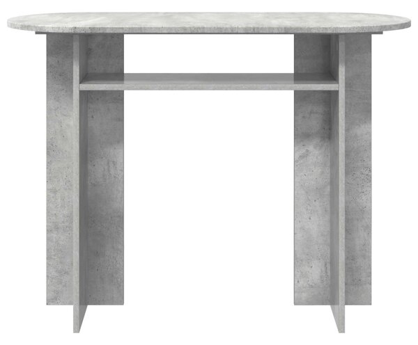Konzolasztal Betonszürke 100 x 39,5 x 75 cm Szerelt Fa