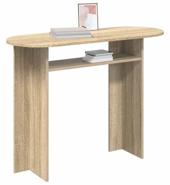 Konzolasztal Sonoma Tölgy 100 x 39,5 x 75 cm Szerelt Fa