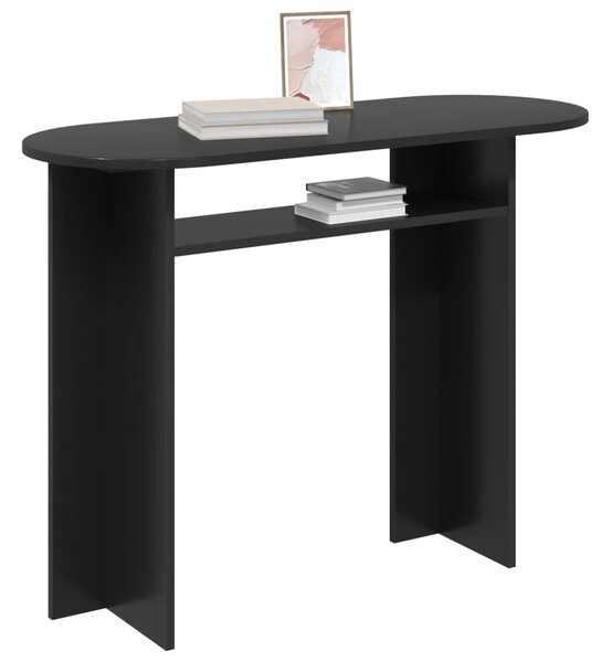 Konzolasztal Fekete Tölgy 100 x 39,5 x 75 cm Szerelt Fa