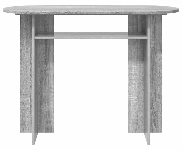 Konzolasztal Szürke Sonoma 100 x 39,5 x 75 cm Szerelt Fa