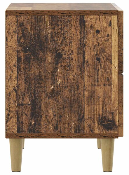 Éjjeliszekrény fiókkal Antik Fa 43 x 34,5 x 48 cm Szerelt Fa