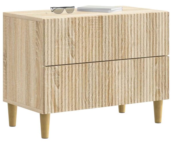 Éjjeliszekrény Sonoma Tölgy 62 x 34,5 x 48 cm Szerelt Fa