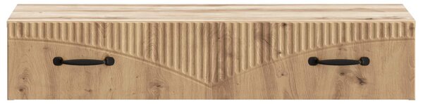 Fali oldaltábla Kézműves Tölgy 87,5 x 34,5 x 17 cm Szerelt Fa