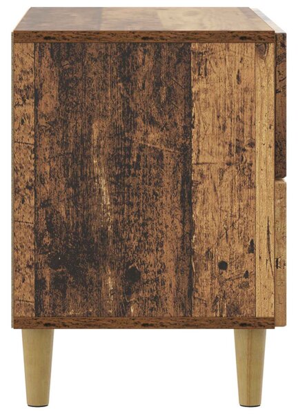 Éjjeliszekrény fiókkal Antik Fa 62 x 34,5 x 48 cm Szerelt Fa
