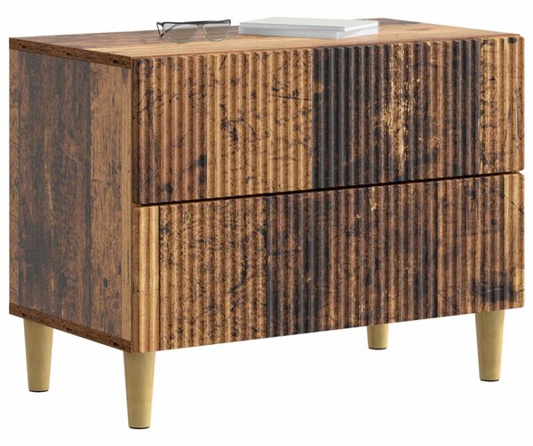 Éjjeliszekrény fiókkal Antik Fa 62 x 34,5 x 48 cm Szerelt Fa