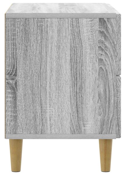 Éjjeliszekrény Szürke Sonoma 62 x 34,5 x 48 cm Szerelt Fa